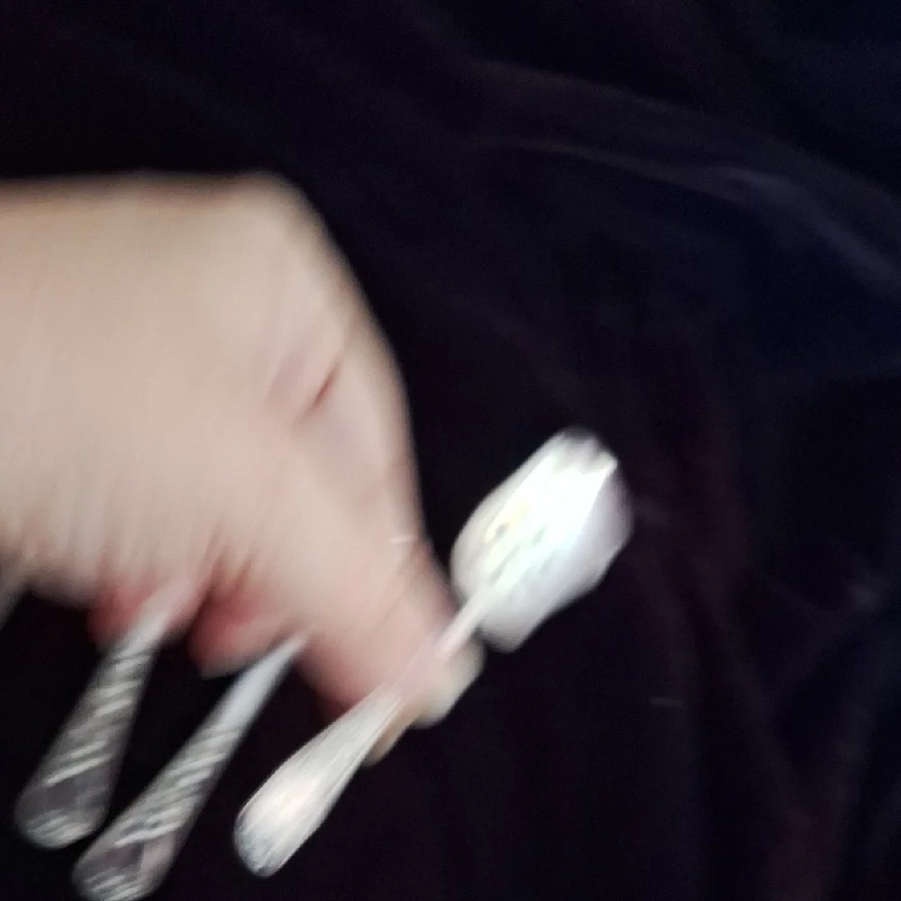 Vintage SElegant Silver Cutlery Set